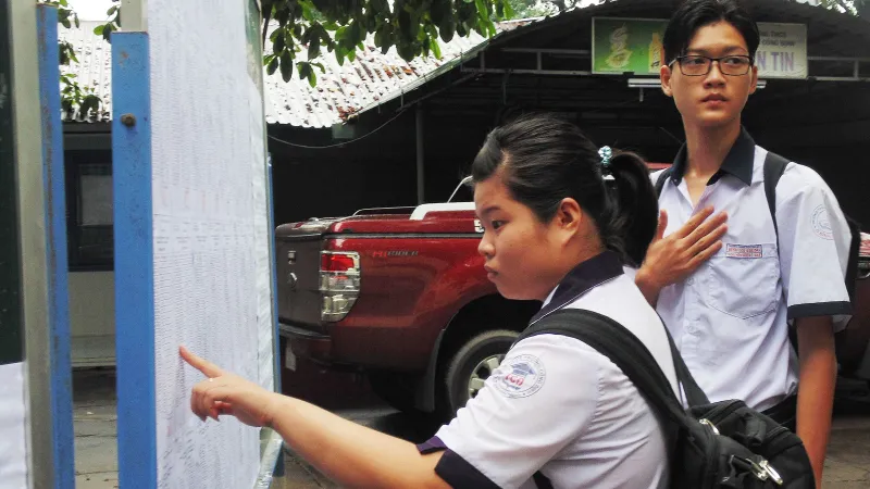 TPHCM: Không được thay đổi nguyện vọng sau khi có điểm chuẩn tuyển sinh lớp 10