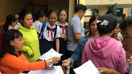 TPHCM: Công bố thống kê nguyện vọng tuyển sinh lớp 10 