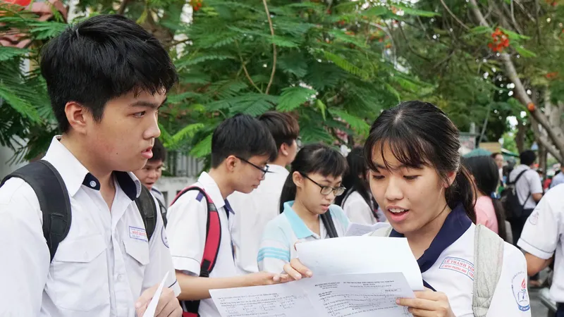 TPHCM: Đề thi môn Toán nhẹ nhàng, không gây áp lực với thí sinh 