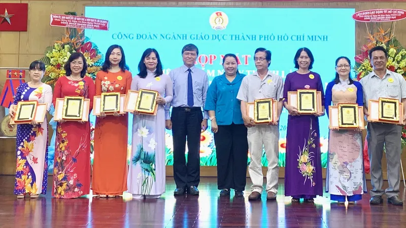 Công đoàn ngành giáo dục TPHCM kỷ niệm 44 năm thành lập 