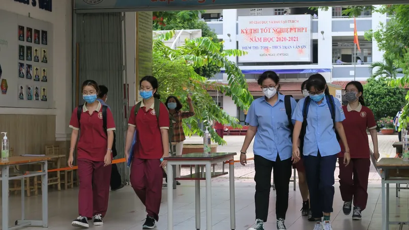 TPHCM: Chính thức đề xuất Bộ GD-ĐT xét đặc cách tốt nghiệp THPT cho thí sinh dự thi đợt 2