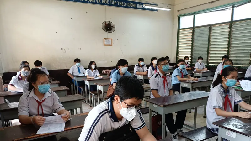 TPHCM: Xuất hiện điểm 8, 9 ở các môn thi tuyển sinh lớp 10