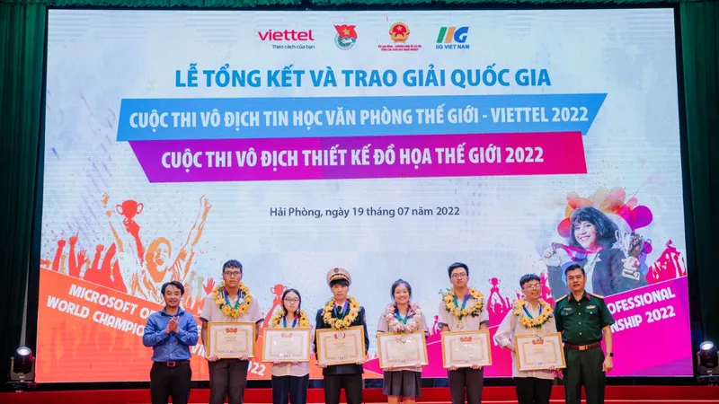 9 đại diện của Việt Nam tham gia cuộc thi tin học văn phòng và thiết kế đồ họa thế giới