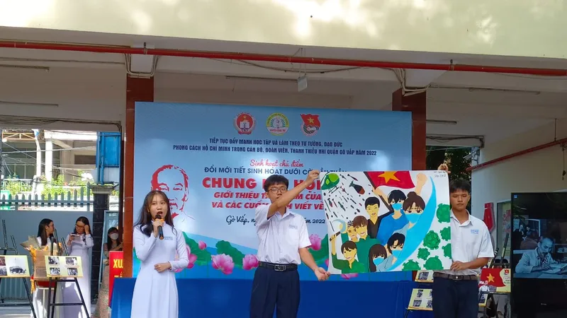 Tăng cường giáo dục nhận thức của học sinh thông qua “Không gian văn hóa Hồ Chí Minh“