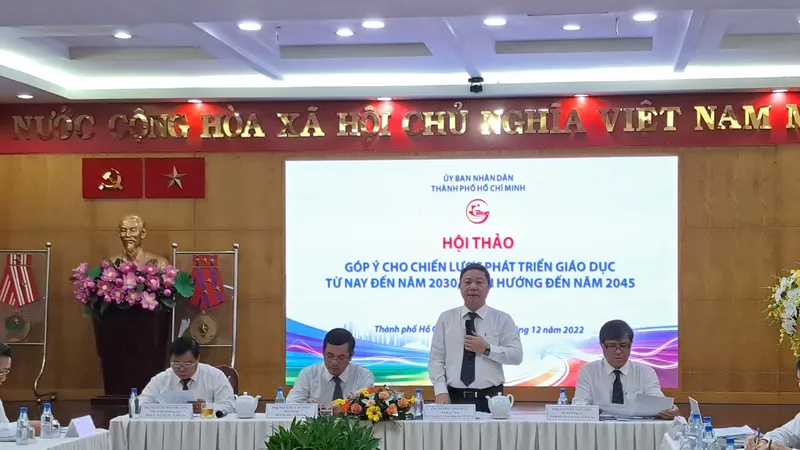 Hiến kế cho chiến lược phát triển giáo dục của TPHCM
