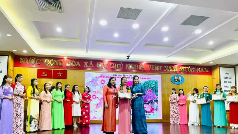 TPHCM: Tuyên dương 99 giáo viên mầm non dạy giỏi cấp thành phố năm học 2022-2023