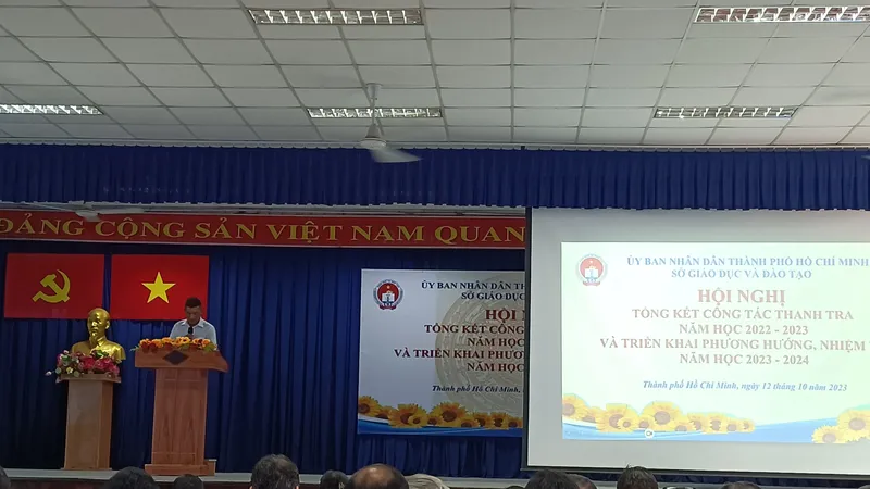 Đổi mới toàn diện hoạt động thanh tra các cơ sở giáo dục năm học 2023-2024