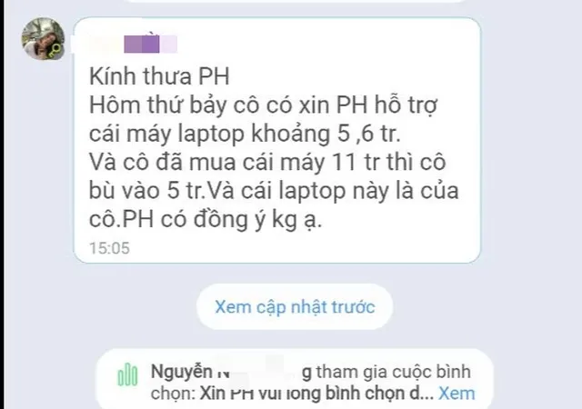 Giáo viên không soạn đề cương do không được phụ huynh hỗ trợ mua laptop