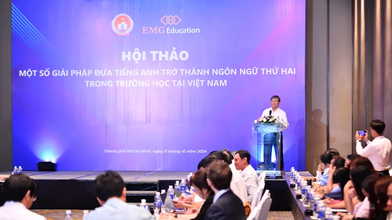 TPHCM tiên phong đưa Tiếng Anh thành ngôn ngữ thứ 2 trong trường học