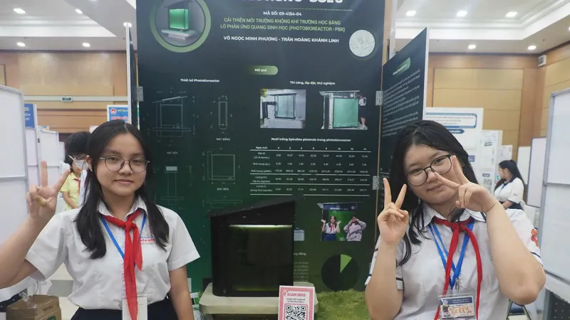 TPHCM: 71 đề tài tham gia Cuộc thi khoa học kỹ thuật cấp thành phố dành cho học sinh trung học năm học 2024-2025