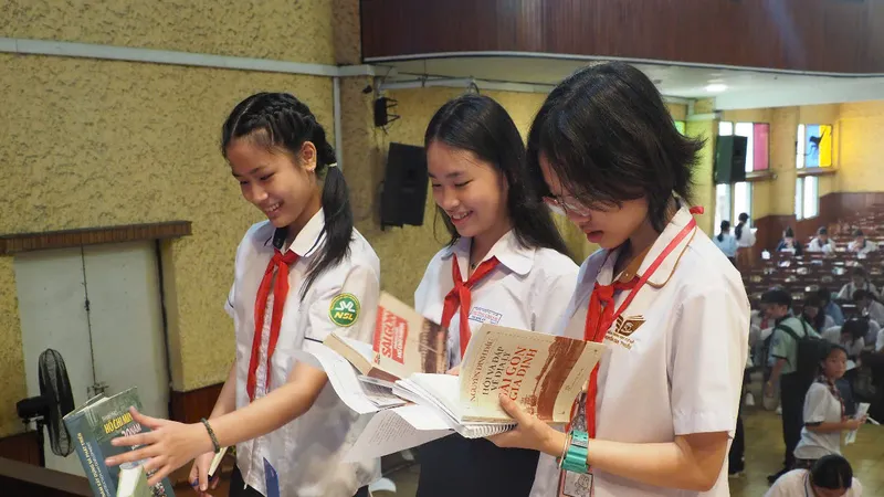 TPHCM: Học sinh nghe kể chuyện về thành phố qua nhiều hoạt động sáng tạo