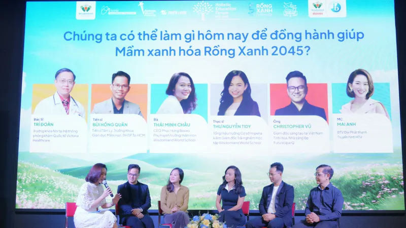 Tọa đàm về giáo dục toàn diện cho trẻ mầm non