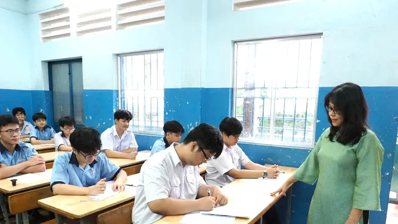 Thí sinh tham gia kỳ thi tuyển sinh lớp 10 công lập năm học 2026-2027 tại TPHCM