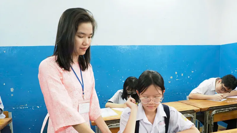 Thí sinh tham gia kỳ thi tuyển sinh lớp 10 năm học 2026-2027 tại TPHCM