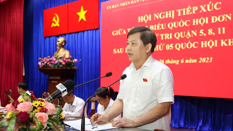 Cử tri phấn khởi về nghị quyết mới thí điểm cơ chế, chính sách đặc thù phát triển TPHCM