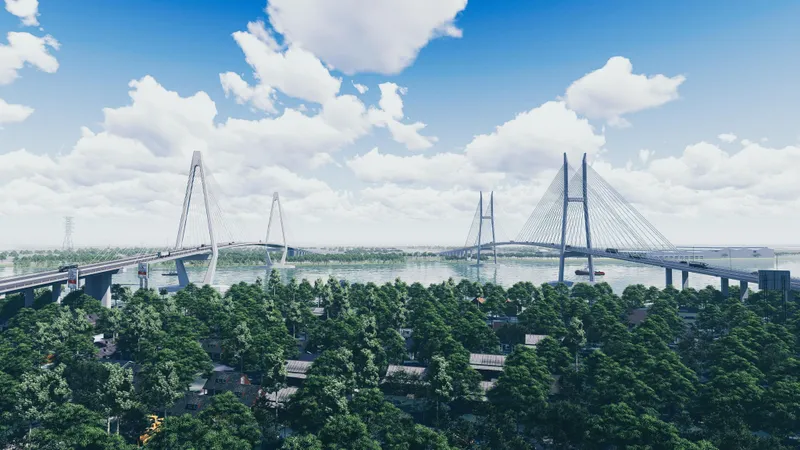 Triển khai xây dựng Dự án cầu Mỹ Thuận 2 và đường dẫn hai đầu cầu