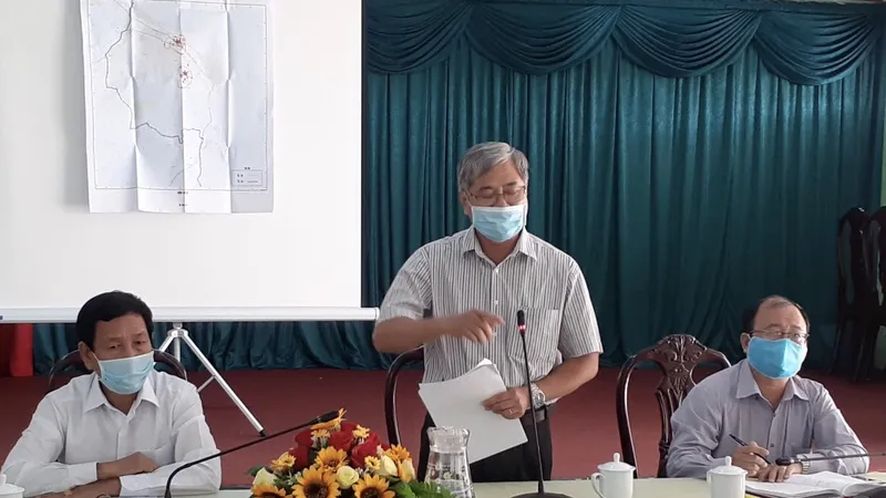 Lãnh đạo tỉnh thị sát tình hình và chỉ đạo trực tiếp tại khu xã Thừa Đức