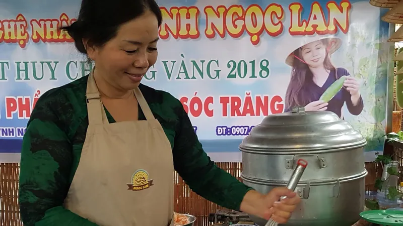 Làng du lịch Ông Đề tổ chức Ngày hội bánh dân gian Nam bộ 