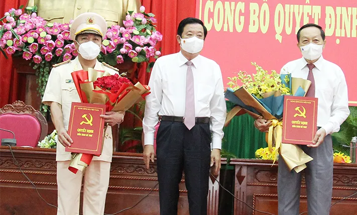 Đồng chí Nguyễn Thành Thế giữ chức Phó Bí thư Tỉnh ủy Vĩnh Long