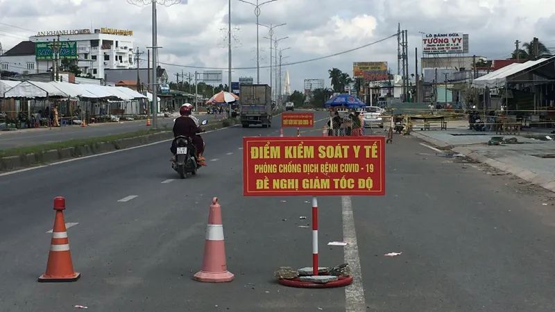 Trà Vinh tạm dừng hoạt động các chốt kiểm tra y tế ​