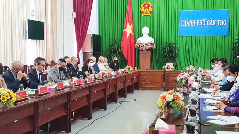 TP Cần Thơ sẵn sàng hợp tác với Liên minh châu Âu trên nhiều lĩnh vực 