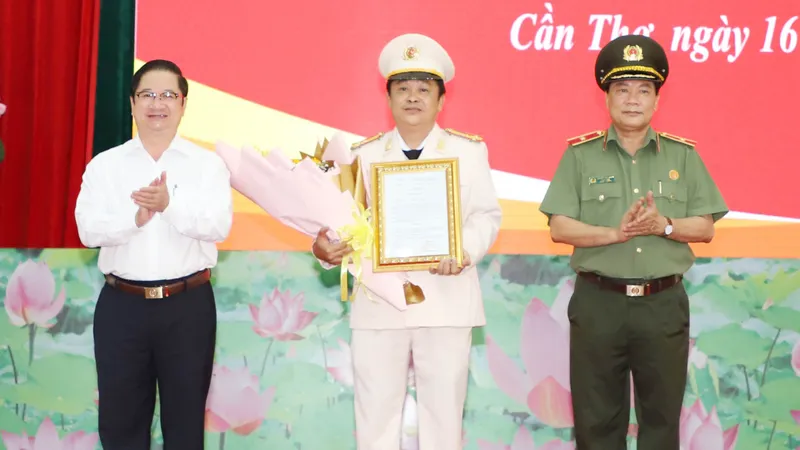 TP Cần Thơ có tân Phó Giám đốc Công an 