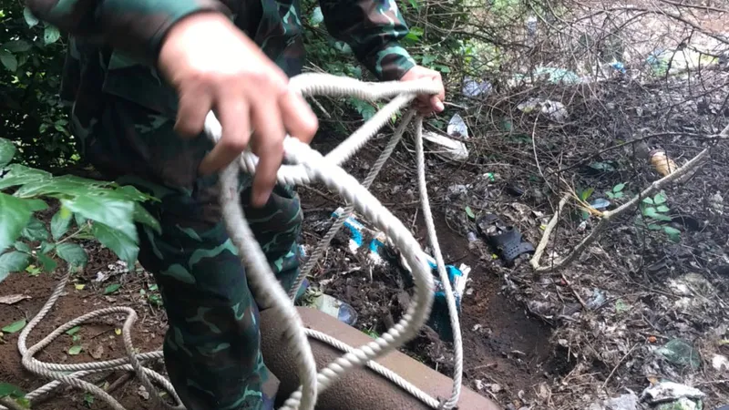 Trà Vinh: Xử lý an toàn quả bom nặng 115kg