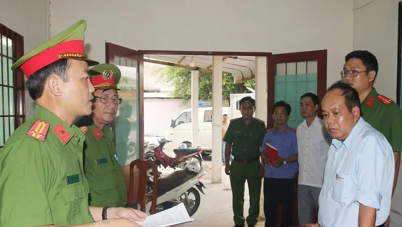 Đối tượng Lâm Sanh bị bắt tạm giam. Ảnh: PHẠM HƠN