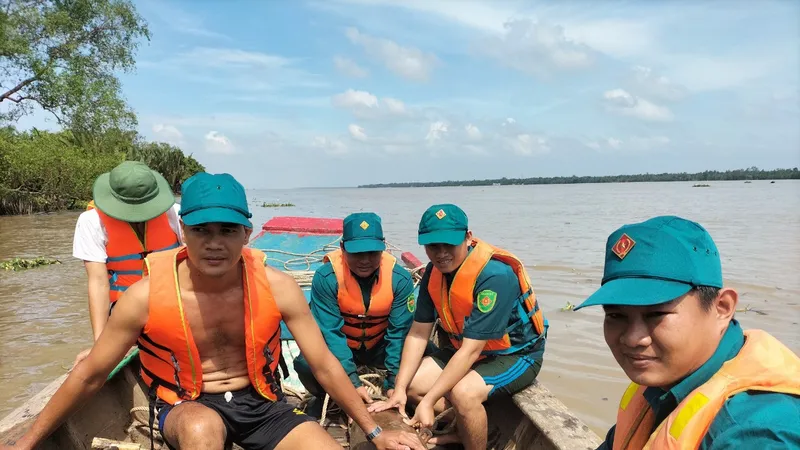 Quả bom được xử lý an toàn. Ảnh: HỮU HIỆP