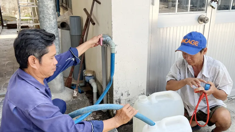 Bến Tre giảm 10% hoá đơn tiền nước sinh hoạt kỳ tháng 4, 5 do ảnh hưởng hạn mặn