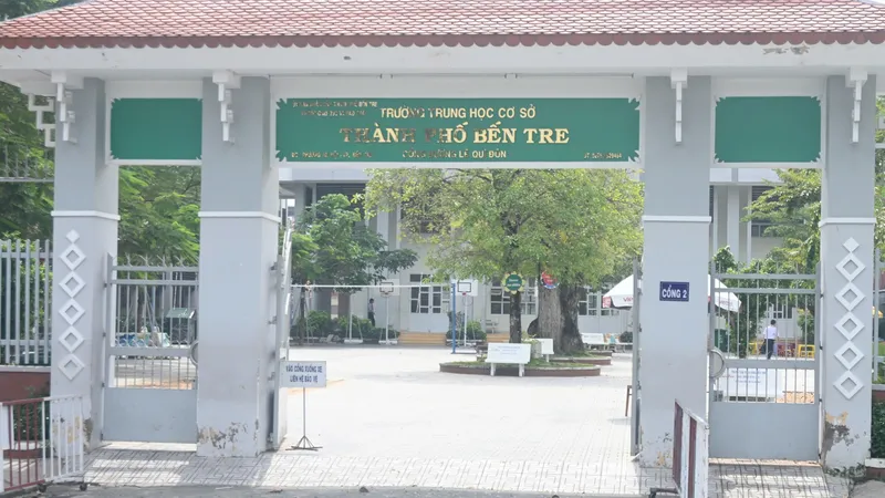 Trường THCS TP Bến Tre 