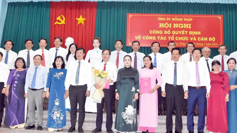 Ban Thường vụ Tỉnh ủy Đồng Tháp quyết định thành lập 4 Đảng bộ trực thuộc Tỉnh ủy
