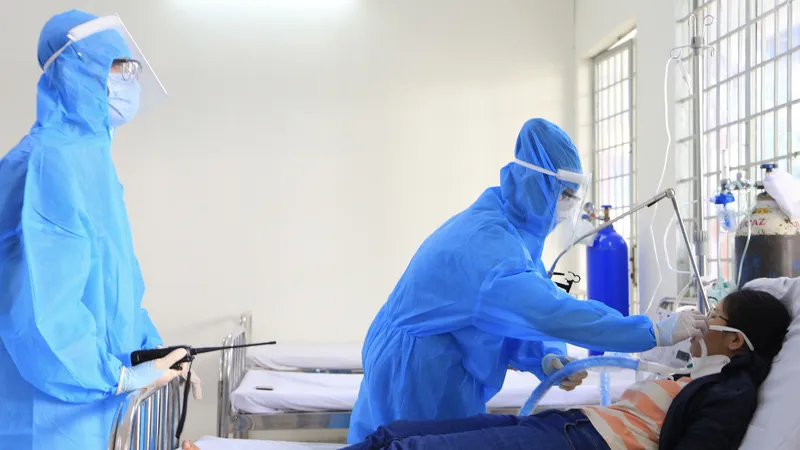 Khu thu dung và điều trị F0 tại Trường Tiểu học Bình Hoà (quận Bình Thạnh) chính thức tiếp nhận bệnh nhân từ ngày 2-8