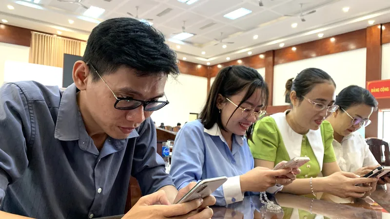 Hội thi thu hút nhiều thí sinh tham gia trong ngày khai mạc