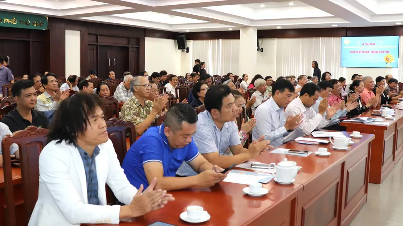 Nhiều văn, nghệ sĩ tham gia buổi phát động cuộc vận động sáng tác tác phẩm văn học nghệ thuật TP Thủ Đức năm 2024