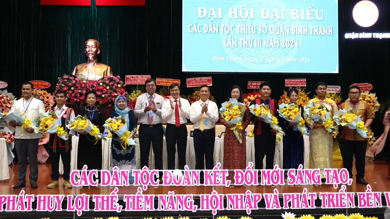 Ra mắt đoàn đại biểu tham dự Đại hội đại biểu các dân tộc thiểu số TPHCM lần thứ IV năm 2024