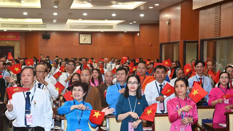 Khai mạc Đại hội đại biểu MTTQ Việt Nam TPHCM lần thứ XII