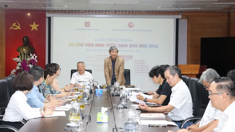 Ban Tổ chức phát động cuộc thi vẽ tranh “Di sản văn hóa Việt Nam qua hội họa” 