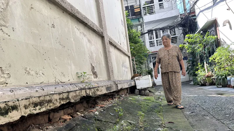 Giải pháp ngăn sụt lún ở TPHCM
