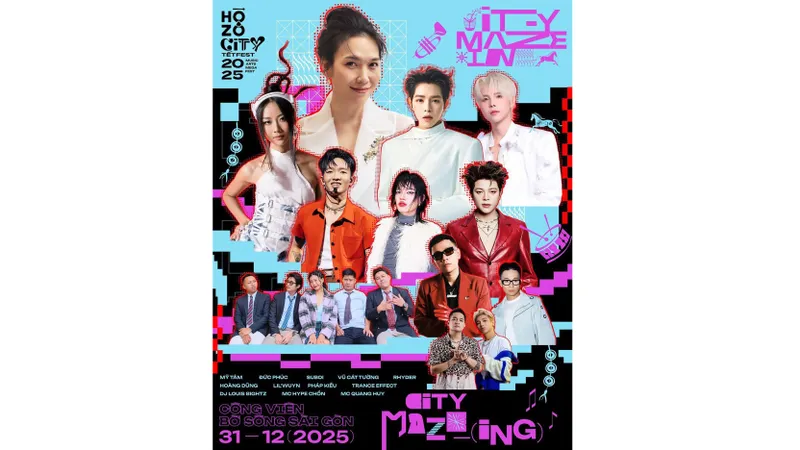 Sẵn sàng khai hội Hozo City Tết Fest 2025