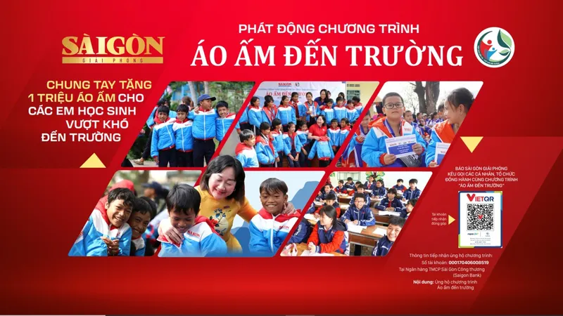 Sưởi ấm ước mơ trên hành trình đến lớp