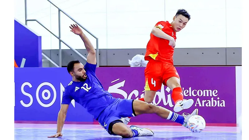 Vòng chung kết giải futsal châu Á 2026: Đội tuyển Việt Nam ngược dòng ngoạn mục trước Kuwait