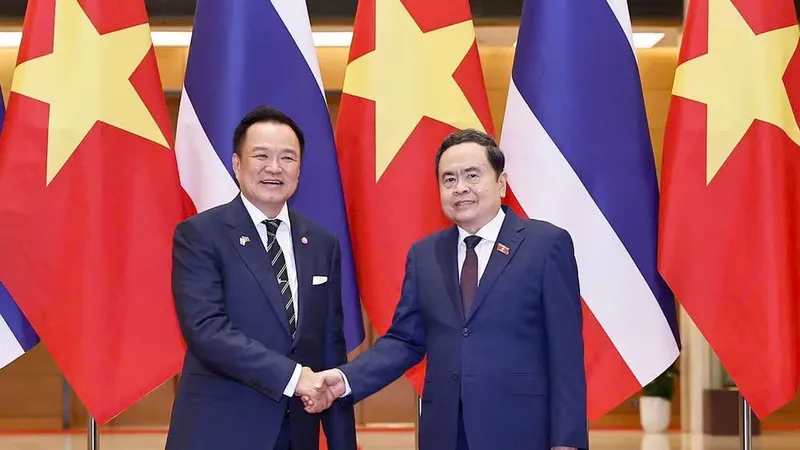 Chủ tịch Quốc hội Trần Thanh Mẫn hội kiến Thủ tướng Campuchia, Thủ tướng Thái Lan và Thủ tướng Lào