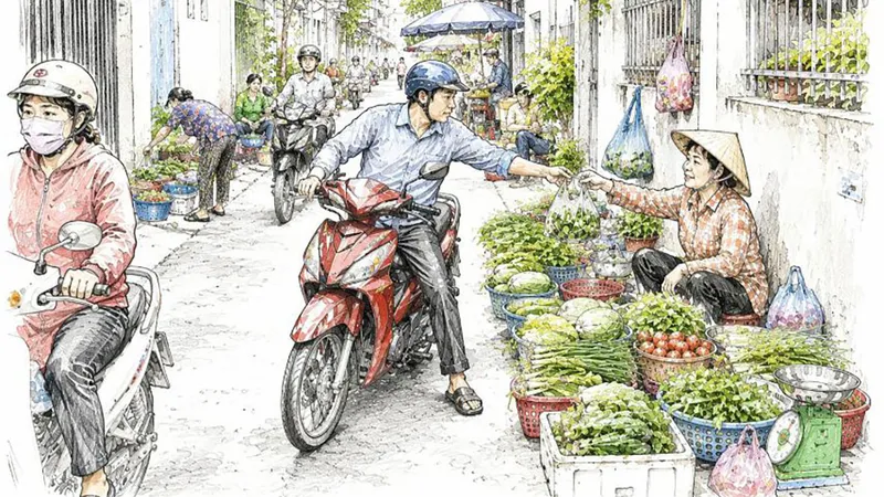 Bỏ thói quen tiện đâu mua đó