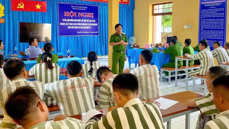 Hướng nghiệp cho người chấp hành xong án phạt tù