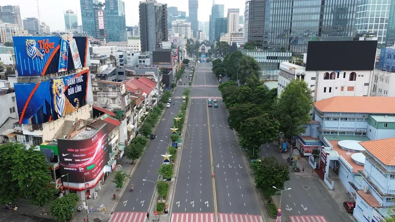 TPHCM: Điều chỉnh giao thông tuyến đường Lê Lợi