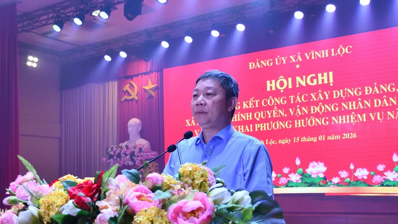 Xã Vĩnh Lộc, TPHCM: Nâng cao chất lượng hoạt động hành chính công
