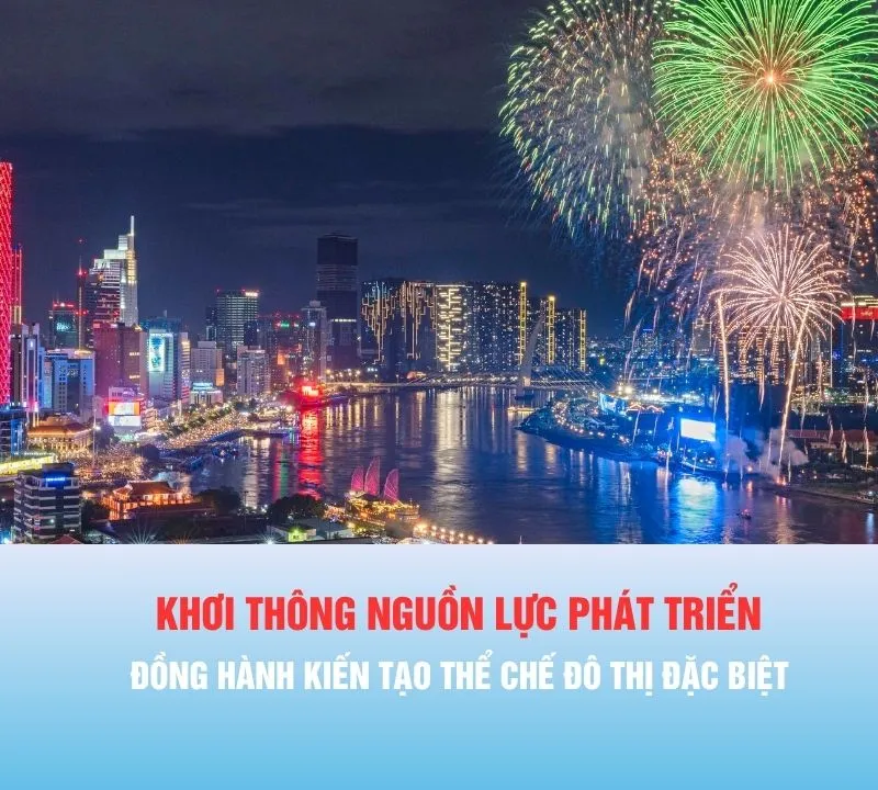 Khơi thông nguồn lực phát triển - Đồng hành kiến tạo thể chế đô thị đặc biệt
