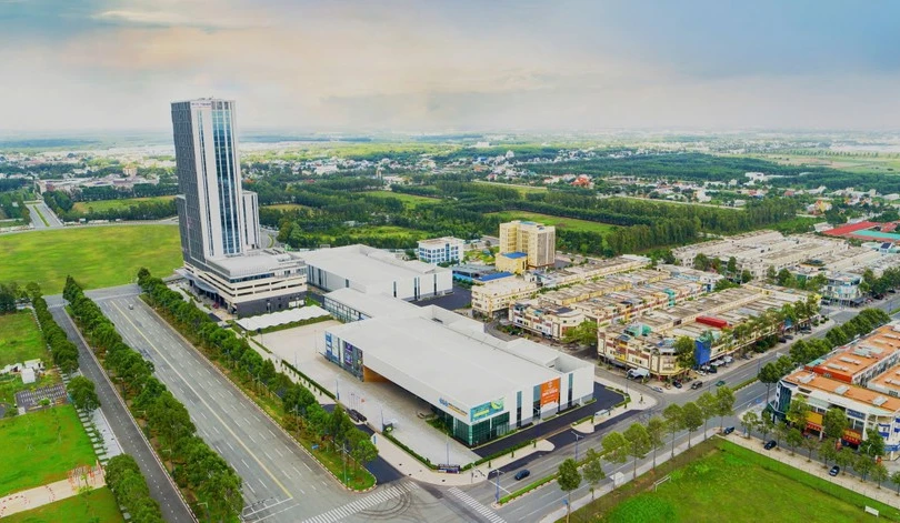 Khu công nghệ thông tin tập trung Bình Dương nằm trong Khu liên hợp Công nghiệp - Dịch vụ - Đô thị Bình Dương
