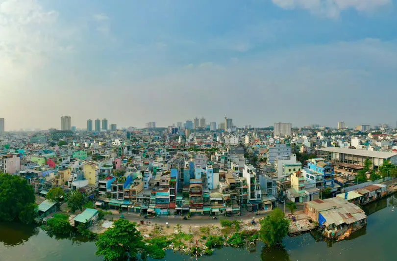 Một góc khu đô thị tại TPHCM. Ảnh: HOÀNG HÙNG